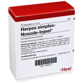 Изображение товара: Герпес Симплекс Herpes Simplex Nosode Injeel Ampullen - 100 Шт